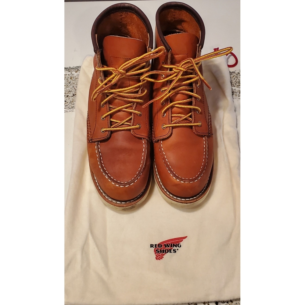 Red Wings Shoes Women's 6 inch classic Moc Boots